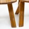 S45 Chairs by Pierre Chapo, 1980s, Set of 5 7