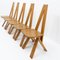 Chaises S45 par Pierre Chapo, 1980s, Set de 5 4