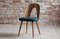 Midcentury Dining Chairs in Kvadrat Fabric by Antonin Šuman, Set of 4 6