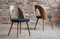 Midcentury Dining Chairs in Kvadrat Fabric by Antonin Šuman, Set of 4 4