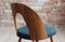Midcentury Dining Chairs in Kvadrat Fabric by Antonin Šuman, Set of 4, Image 17