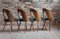 Midcentury Dining Chairs in Kvadrat Fabric by Antonin Šuman, Set of 4 3