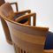 Silla Barrel de Frank Lloyd Wright para Cassina, años 80, Imagen 10