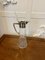 Antique Cut Glass and Silver Plated Claret Jug 4
