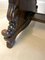 Antique Carved Walnut and Marble Top Italian Coffee Table, Image 12