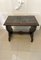 Antique Carved Walnut and Marble Top Italian Coffee Table 1