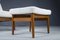 Set of Mid-Century Danish Lounge Chair And Ottoman in Teak and Wool Boucle by Arne Vodder for France & Søn, 1960s 15