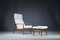 Set of Mid-Century Danish Lounge Chair And Ottoman in Teak and Wool Boucle by Arne Vodder for France & Søn, 1960s 1