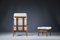 Set of Mid-Century Danish Lounge Chair And Ottoman in Teak and Wool Boucle by Arne Vodder for France & Søn, 1960s 5