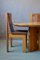 Table and Brutalist Chairs by Roland Haeusler for Regain House, Set of 5 27