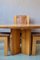 Table and Brutalist Chairs by Roland Haeusler for Regain House, Set of 5 26