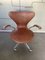 Vintage 3217 Office Swivel Chair in Leather by Arne Jacobsen for Fritz Hansen, Denmark, 1960s 16