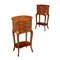 20th Century Wooden Bedside Tables, Italy, Set of 2 1