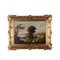 Paesaggio con figure, XIX secolo, olio su tavola, Incorniciato, Immagine 1