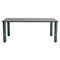 X Large Black and Green Marble Sunday Dining Table by Jean-Baptiste Souletie, Image 1