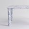 Medium White Marble Sunday Dining Table by Jean-Baptiste Souletie 3