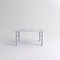 Medium White Marble Sunday Dining Table by Jean-Baptiste Souletie, Image 2
