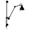 Black Gras N° 210 Wall Lamp by Bernard-Albin Gras 1