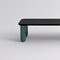 Small Black Wood and Green Marble Sunday Coffee Table by Jean-Baptiste Souletie, Image 3
