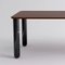 X Large Walnut and Black Marble Sunday Dining Table by Jean-Baptiste Souletie 3