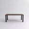 X Large Walnut and Black Marble Sunday Dining Table by Jean-Baptiste Souletie 2
