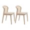 Beech Wood Beige Contour Vienna Chairs by Colé Italia, Set of 2 2