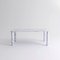 X Large White Marble Sunday Dining Table by Jean-Baptiste Souletie 2