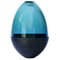 Blue Green and Brass Patina Homage to Faberge Jewellery Egg by Pia Wüstenberg, Image 1