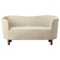 Beiges Sahco Zero und Smoke Oak Mingle Sofa in Beige von By Lassen 1