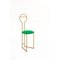 Gold with High Back & Menta Velvetforthy Joly Chairdrobe by Colé Italia 3