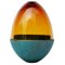 Bernsteinfarbene und Kupfer Patina Hommage an Faberge Jewellery Egg von Pia Wüstenberg 1