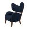 Fauteuils My Own Chair Sahco Zero Bleus en Chêne Fumé de By Lassen, Set de 4 2