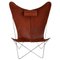 Cognac and Steel Ks Chair by Ox Denmarq 1