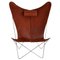 Cognac and Steel Ks Chair by Ox Denmarq, Image 1