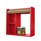 Large Cherry Red Returning Cabinet by Colé Italia, Image 10