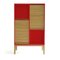 Large Cherry Red Returning Cabinet by Colé Italia 3