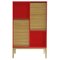 Large Cherry Red Returning Cabinet by Colé Italia 1