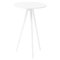 White Trip Side Table by Storängen Design 1