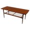 20th Century Scandinavian Style Teak Coffee Table & Wooden Splint, Image 1