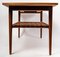 20th Century Scandinavian Style Teak Coffee Table & Wooden Splint 3