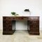 English Mahogany Vintage Desk 4