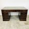 English Mahogany Vintage Desk 9