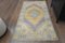 Vintage Yellow Turkish Rug 1