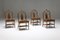 Italian Bamboo Dining Chairs by Franco Albini, 1970s, Set of 6 5