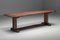 Wabi Sabi Style Wooden Dining Table, France, 1940s 4