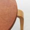 Tabouret Alvar Aalto en Cuir pour Artek, 1960s 8