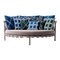 Trampolin Outdoor Sofa aus Stahlseil & Stoff von Patricia Urquiola für Cassina 1