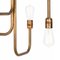 Small Raw Brass Strapatz Ceiling Lamp by Sabina Grubbeson for Konsthantverk Tyringe 1 4