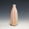 Murano Kunstglas Vase mit rosa Streifen von Archimede Seguso, 1950er 4