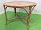 Vintage Italian Round Bamboo Table, Image 2